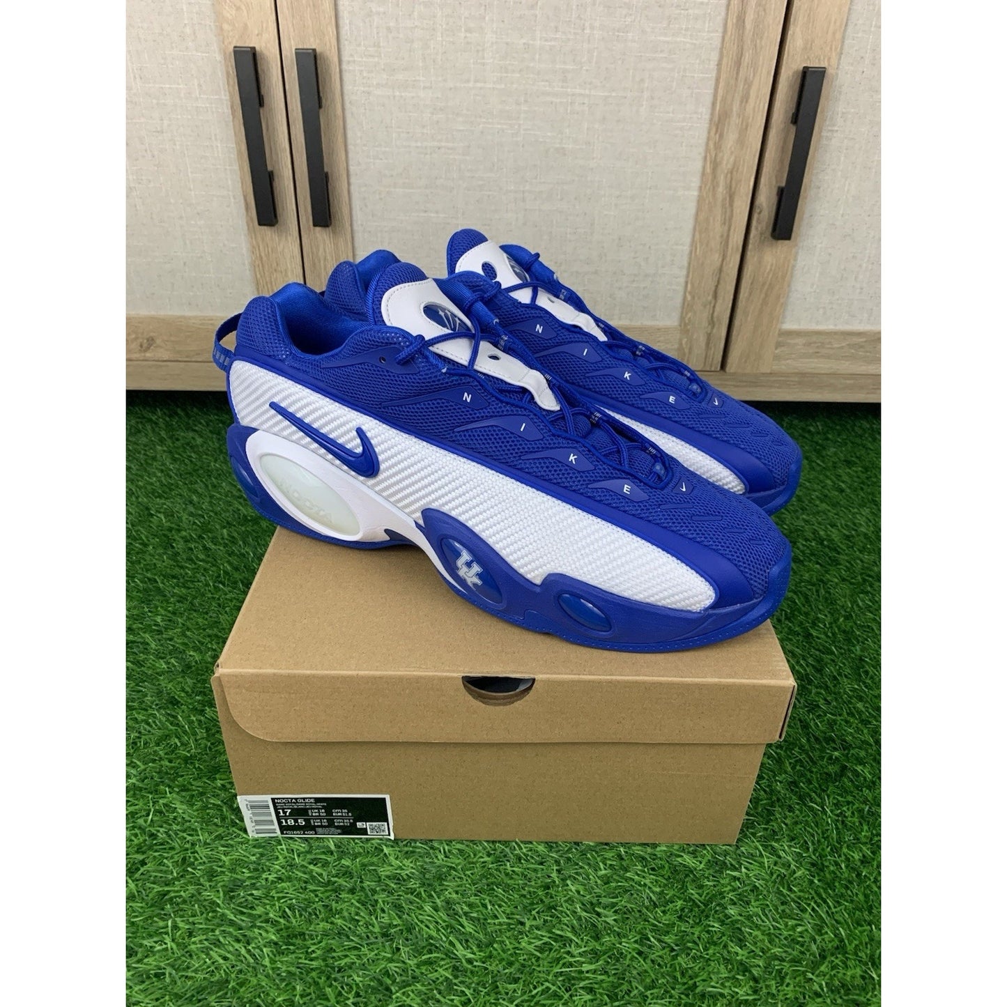 Nike NOCTA Glide Drake Kentucky PE Size 17 Mens Brand New